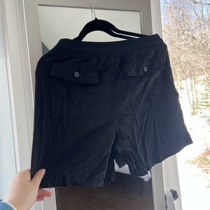 NWT Never Worn Joe Fresh Black Tie Adjustable Shorts